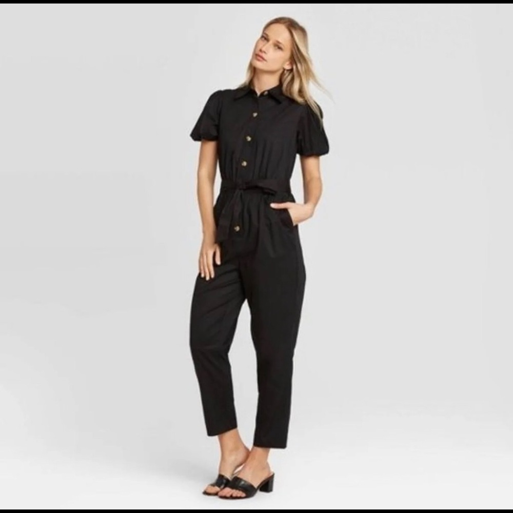 Who What Wear XS Black Jumpsuit